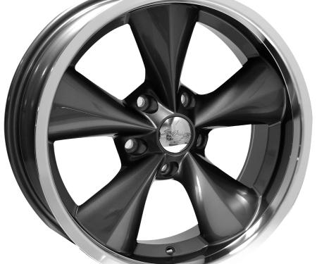 Boyd Coddington 15x8 Junkyard Dog Gunmetal / Machined Lip 5x4.75 BS 4.5 BP BC1-586145G