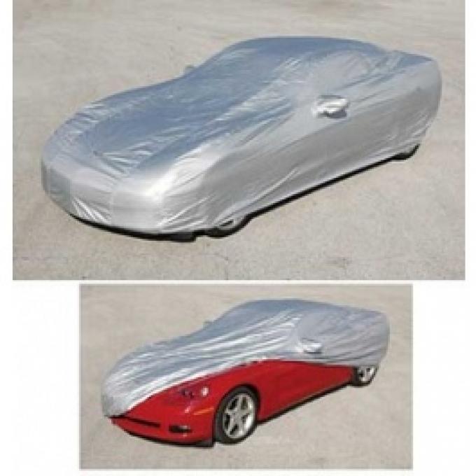 Corvette Car Cover, CoverKing Silverguard, With C6 Logo, Coupe, 2005-2013