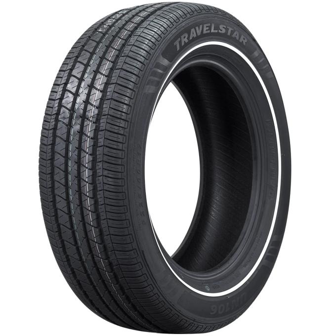 Travelstar Radial Tire 9mm Whitewall 225/60R17 50280