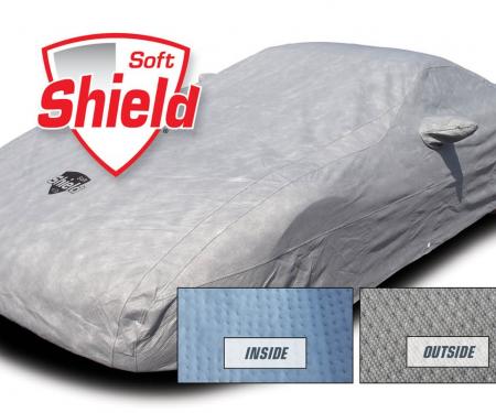 Corvette Car Cover Softshield, with Cable & Lock, 2014-2019 Except Z06