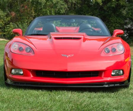 Corvette Front Chin Spoiler with Dual Screens, 2005-2013