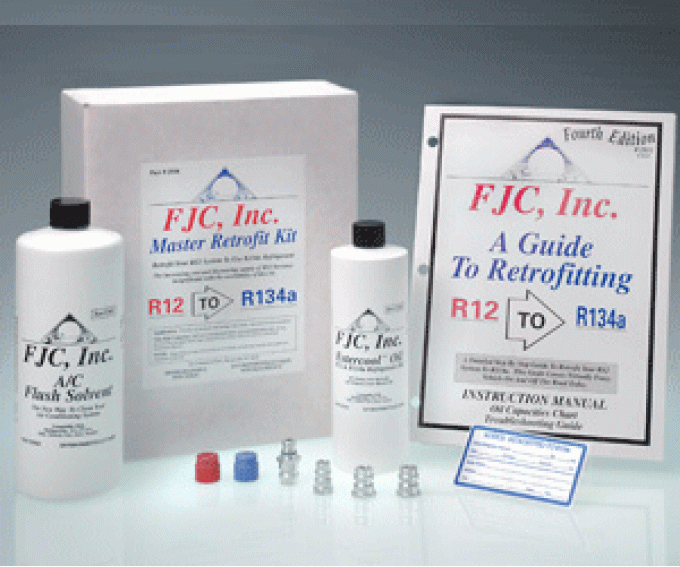 Corvette Air Conditioning Conversion Kit, R12 to R134A