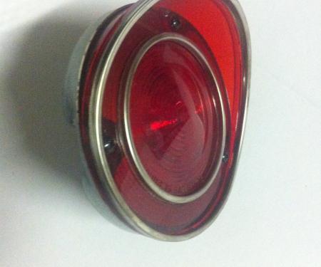 Corvette Taillight Lens, Housing and Gasket, NOS, 1970-1971