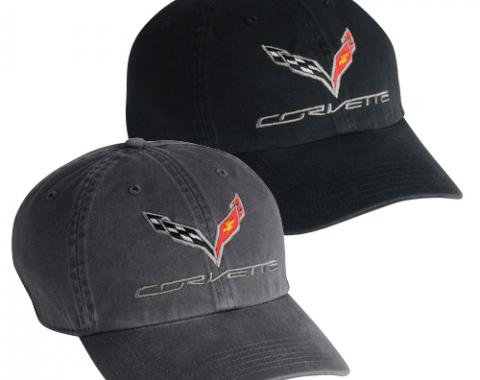 Corvette C7 Premium Garment Washed Cap