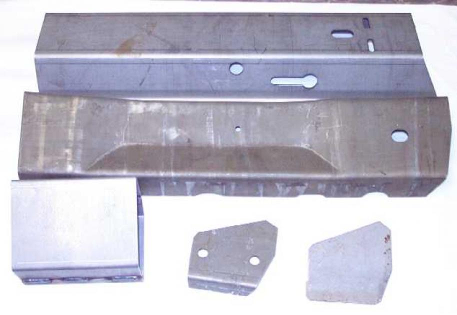 Corvette Frame Repair Section, Side Rail 48 Inch, Right, 19781982
