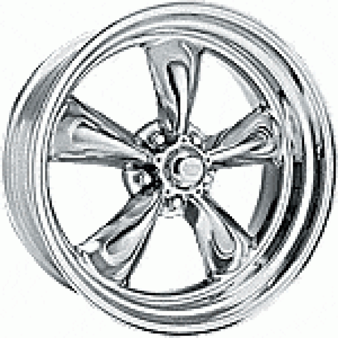Corvette Torq Thrust II, 15 x 8, 1965-1982