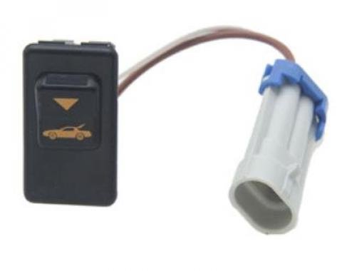 Corvette Hatch Glass Release Switch, on Door, USED 1990-1993