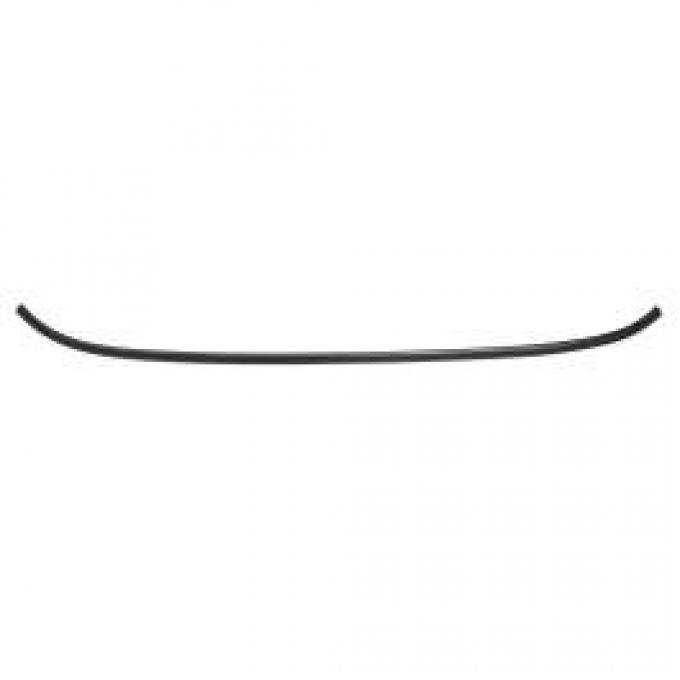 Corvette Windshield Reveal Molding, Upper Stainless Steel, 19771982