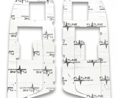 Flatline Barriers 1984-96 Chevrolet Corvette Door Insulation and Sound Dampening Kit TABV7025