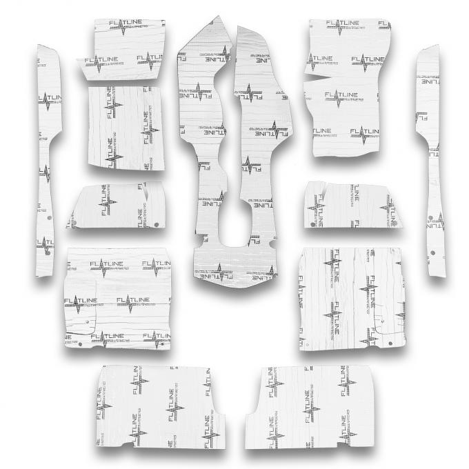 Flatline Barriers 197682 Chevrolet Corvette W/Metal Floors Floor