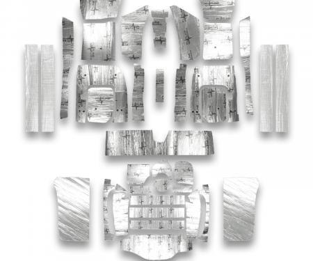 Flatline Barriers 1963-67 Chevrolet Corvette Coupe Full Insulation and Sound Dampening Kit TABV7010