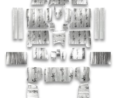 Flatline Barriers 1961-62 Chevrolet Corvette Full Insulation and Sound Dampening Kit TABV7021