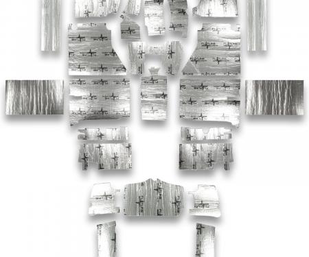 Flatline Barriers 1956-60 Chevrolet Corvette Full Insulation and Sound Dampening Kit TABV7005