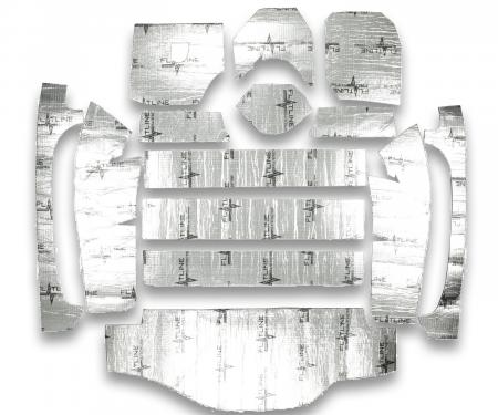 Flatline Barriers 1963-67 Chevrolet Corvette Coupe Cargo Insulation and Sound Dampening Kit TABV7009