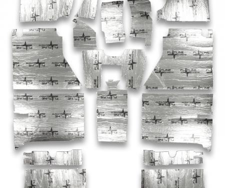 Flatline Barriers 1956-60 Chevrolet Corvette Floor Insulation and Sound Dampening Kit TABV7001