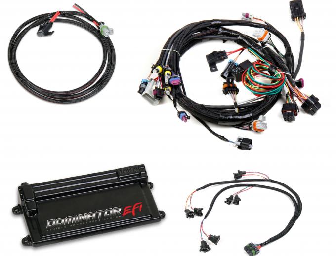 Holley EFI Dominator EFI Kit, LS1 Main Harness with EV1 Injector Harness 550-650