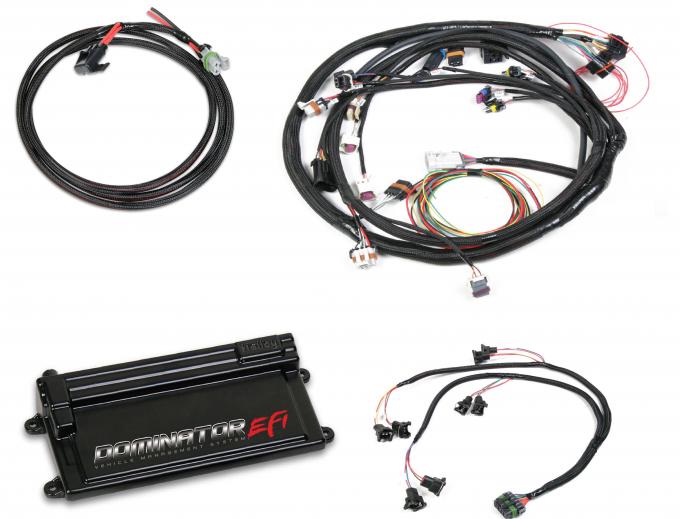 Holley EFI Dominator EFI Kit, Universal Main Harness with EV1 Injector Harness 550-652