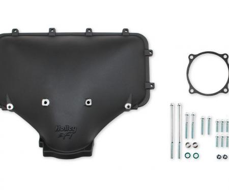 Holley EFI HI-RAM 105MM Cast Side Mount Plenum Top 300-301BK