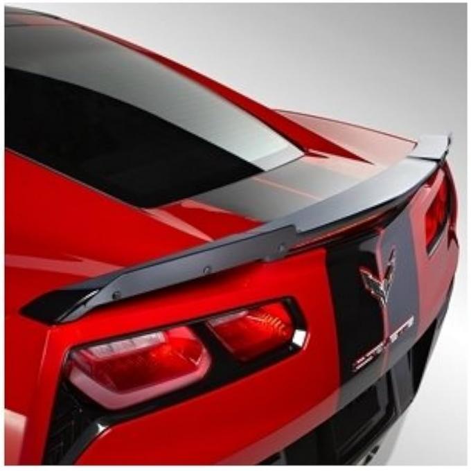 DAR Spoiler Unpainted Custom Wickerbill Spoiler For Chevrolet Corvette C4 (1984-1990) - Fiberglass, Primed, Hardware Included