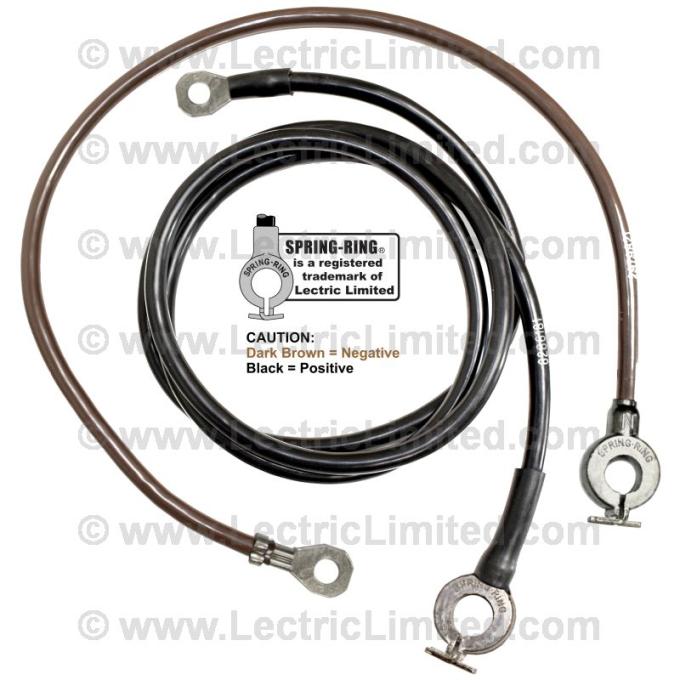 Lectric Limited 1966-1967 Chevrolet Corvette Battery Cable Set BC2012