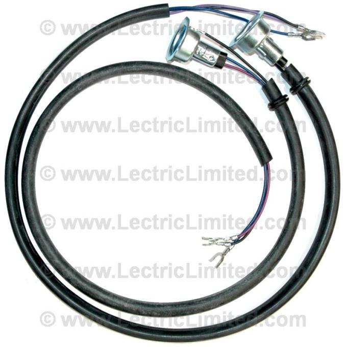 Lectric Limited 1953-1955 Chevrolet Corvette Front Parking/Turn Signal Light Extension Harness Set VPL5354