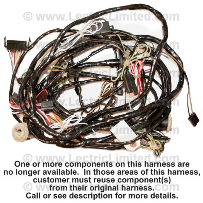 Lectric Limited 1974 Chevrolet Corvette Rear Body Harness VRH7400