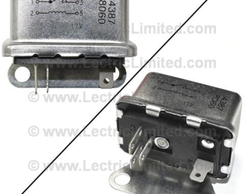 Lectric Limited 1969-1976 Chevrolet / Oldsmobile / Pontiac Air Conditioning Relay 02072624