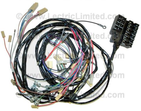 Lectric Limited 1958-1961 Chevrolet Corvette Dash and Forward Lamp Harness VMA5861