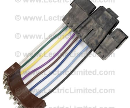 Lectric Limited 1967-1968 Buick / Chevrolet / Oldsmobile / Pontiac Steering Column Turn Signal Switch Adapter Harness 38127