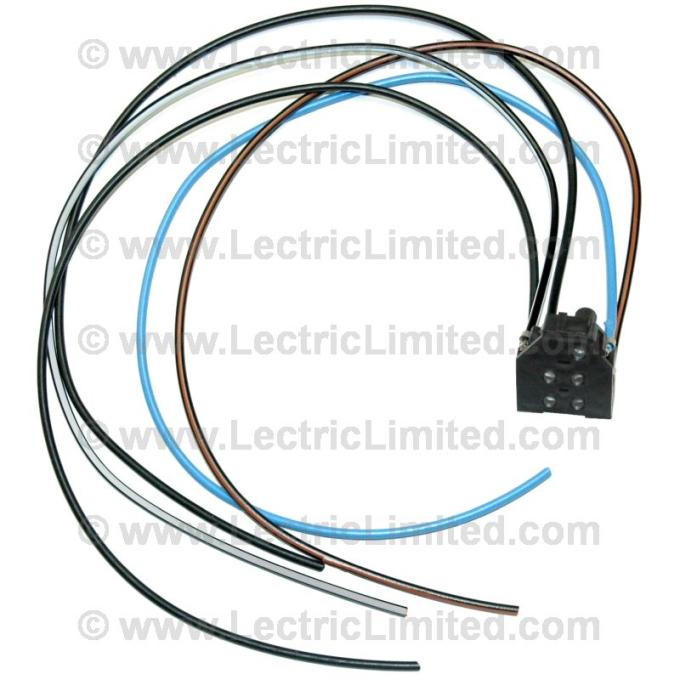 Lectric Limited 1986-1989 Chevrolet Corvette Connector: Power Door Lock Switch VRC8696PS