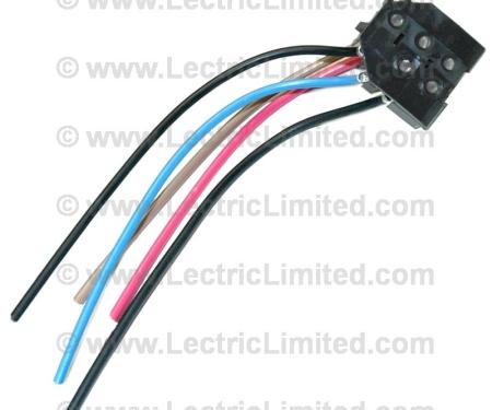 Lectric Limited 1984-1989 Chevrolet Corvette Connector: Power Window Switch VRC8489PS