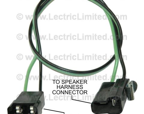 Lectric Limited 1968-1977 Chevrolet Speaker Lead Wires VRR7077CK