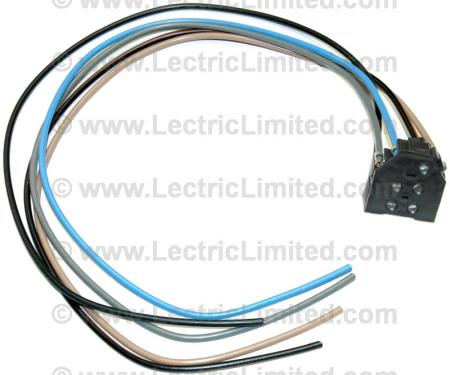 Lectric Limited 1986-1989 Chevrolet Corvette Connector: Power Door Lock Switch VRC8696DS