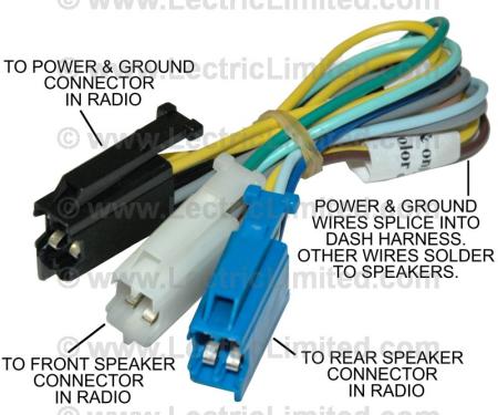 Lectric Limited 1978-1988 Buick / Chevrolet / GMC / Oldsmobile / Pontiac Connector: Radio VRC7882RA