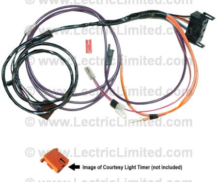 Lectric Limited 1978 Chevrolet Corvette Rear Window Defroster Harness VRW7800FD