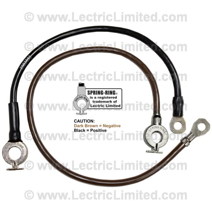 Lectric Limited 1963-1965 Chevrolet Corvette Battery Cable Set BC2004