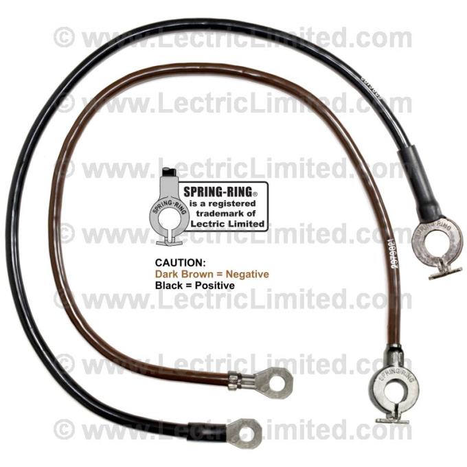Lectric Limited 1966-1967 Chevrolet Corvette Battery Cable Set BC2014