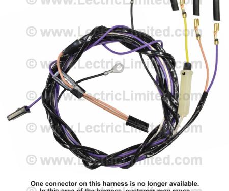 Lectric Limited 1974-1975 Chevrolet Corvette Rear Window Defogger Harness VRW7475