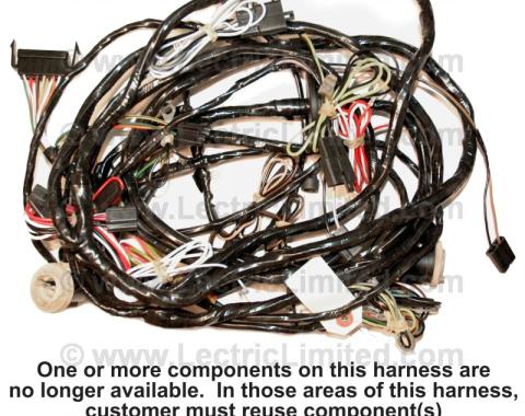 Lectric Limited 1974 Chevrolet Corvette Rear Body Harness VRH7400