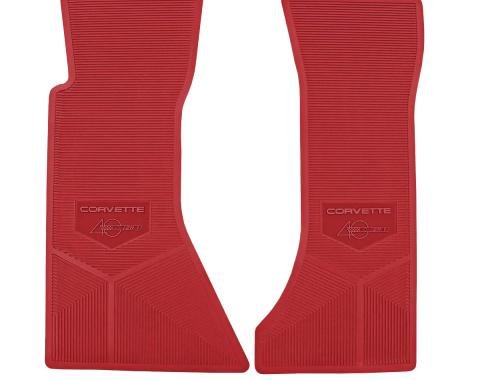 Legendary Auto Interiors 1993 Chevrolet Corvette 40th Anniv. ZR1 Front Vinyl Floormats