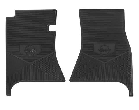 Legendary Auto Interiors 1953-1955 Chevrolet Corvette 'Corvette w/ Flag' Floor Mats