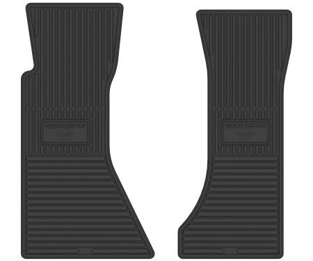 Legendary Auto Interiors 1990-1996 Chevrolet Corvette 'Corvette w/ Flag' Floor Mats