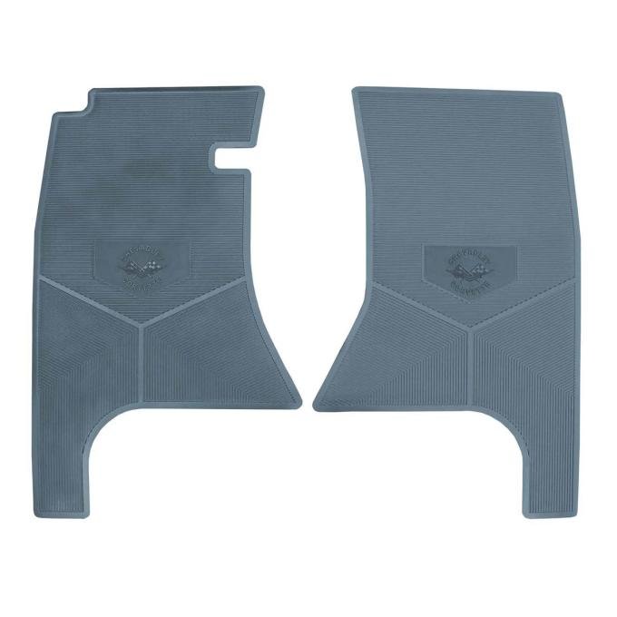 Legendary Auto Interiors 1958-1960 Chevrolet Corvette 'Corvette w/ Flag' Floor Mats