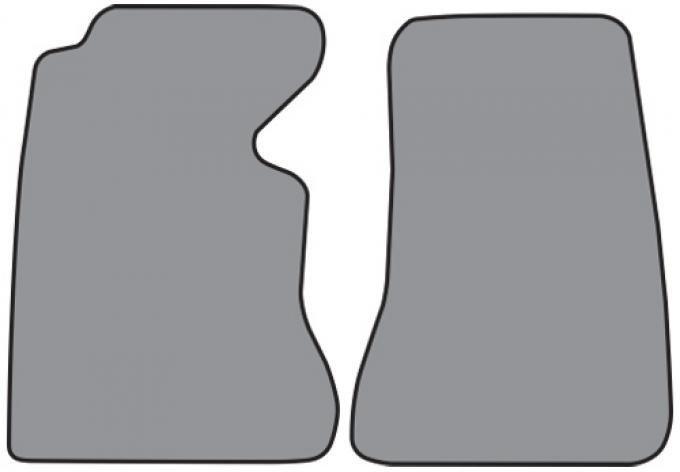 ACC 1953-1955 Chevrolet Corvette Floor Mat 2pc (FM22) Loop