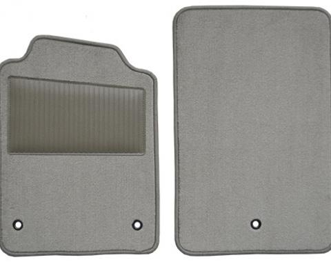 ACC 2007-2013 Chevrolet Corvette Floor Mat with Heel Pad 2pc (FM377WHEEL) Truvette