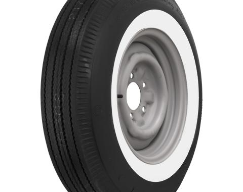 US Royal 1.875 Inch Whitewall Tire 650-13 51040