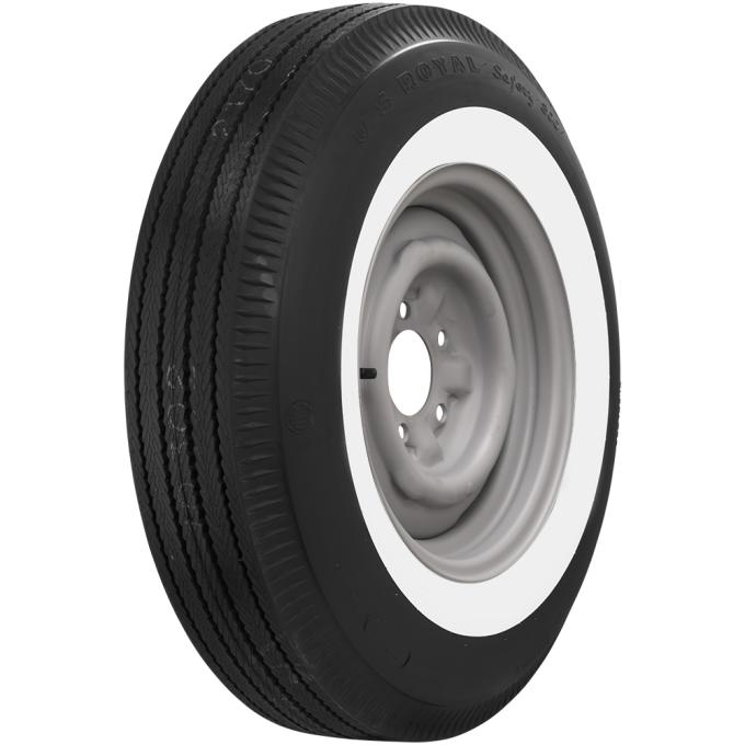 US Royal 1.875 Inch Whitewall Tire 650-13 51040