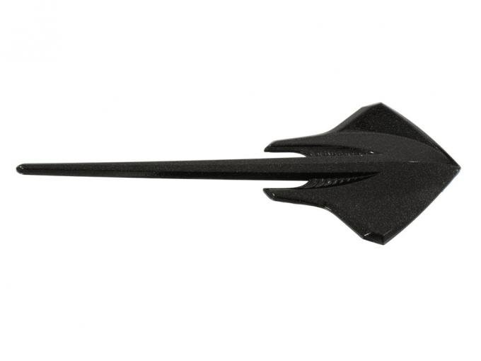 Corvette Stingray Side Fender Emblem, Carbon Flash, 2014-2018