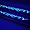 2014-2019 Chevrolet Corvette Doorsills Replacement Style Stingray Satin Illuminated Red | Illuminated Red