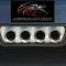 American Car Craft 2014-2019 Chevrolet Corvette Exhaust Filler Plate Satin Illum. Red NPP Version 052002